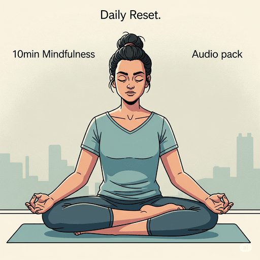 Daily Reset - Mindfulness audio pack